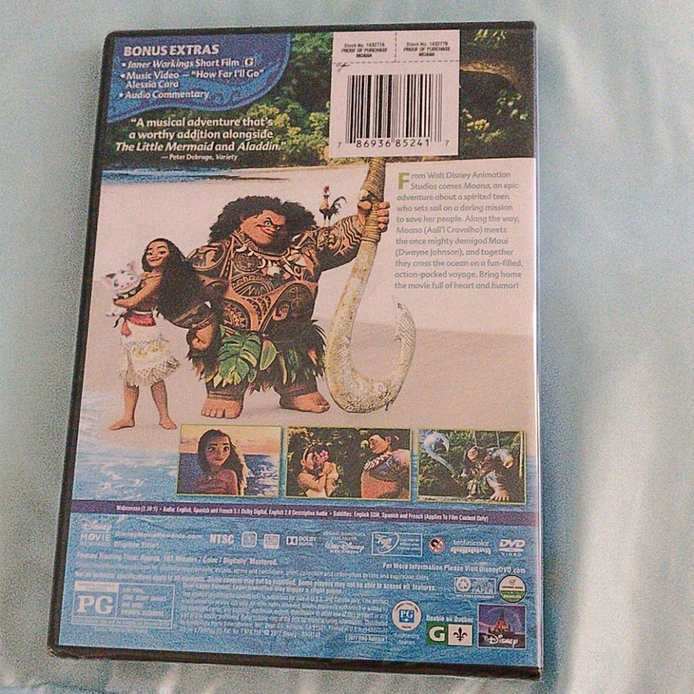 DVD Moana - Picture 2 of 3